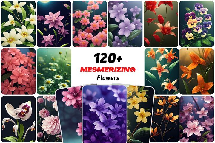 122 Mesmerizing Flower Bundle