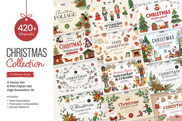 Christmas Collection – 12 Sets