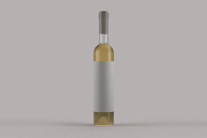 White Wine Bottle – Free Mockup