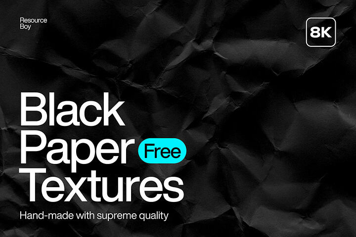 50 Free Black Paper Textures