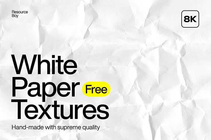 50 Free White Paper Textures