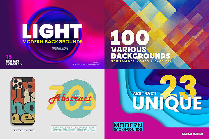 Abstract Modern Backgrounds