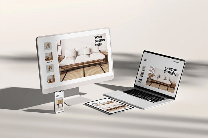 Multi Device Responsive – Free Mockup