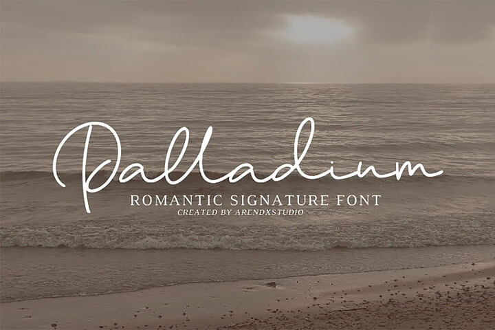 Palladium – Free Font