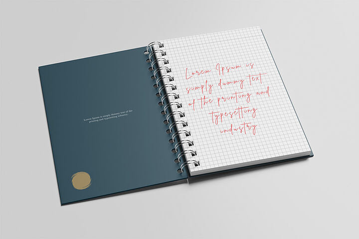Spiral Notebook – Free Mockup