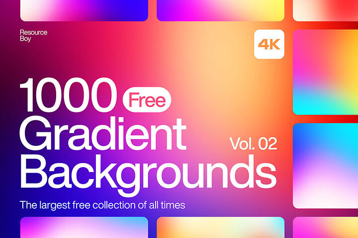 1000 Free Color Gradient Backgrounds 2