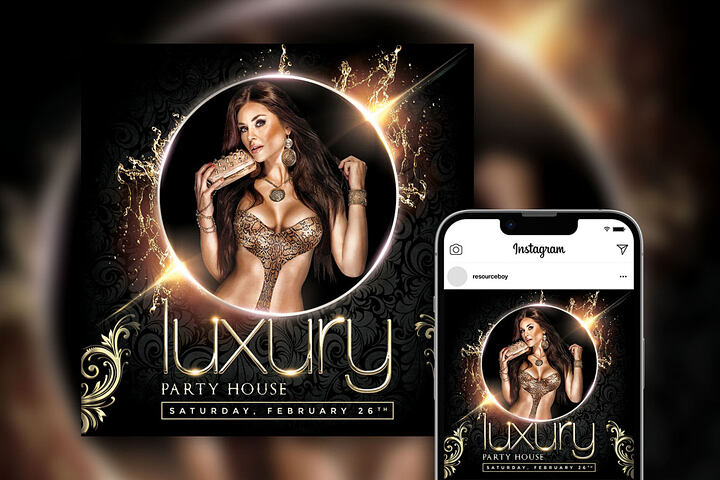 Luxury Night Party – Instagram Free Flyer