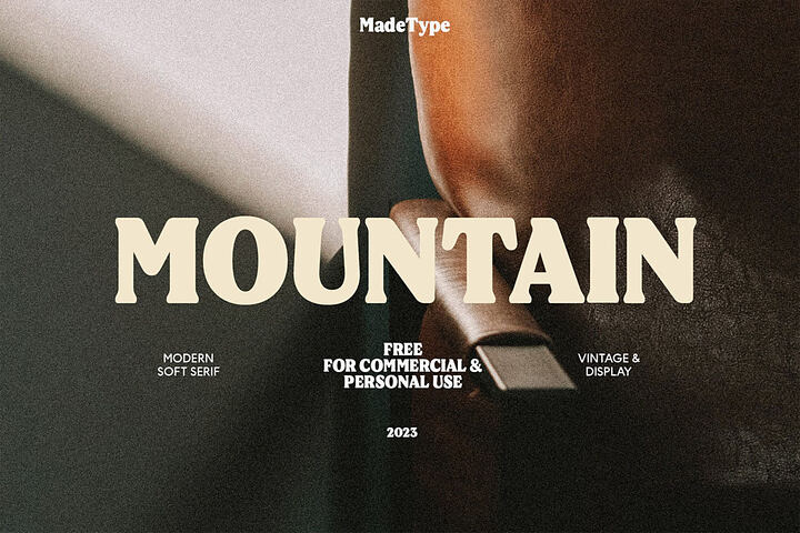 Made Mountain – Free Font