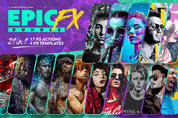 Epic Fx Bundle – 21 Photo Effects