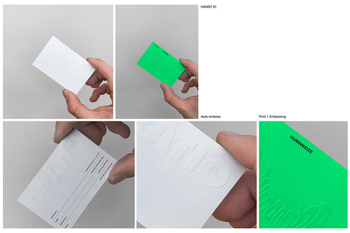 Handy Business Card – Free Mockup