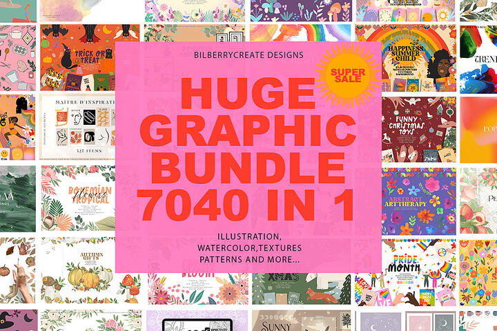 Huge Graphic Bundle – 7040 in 1