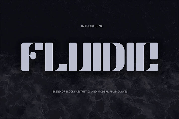 Fluidic – Free Font