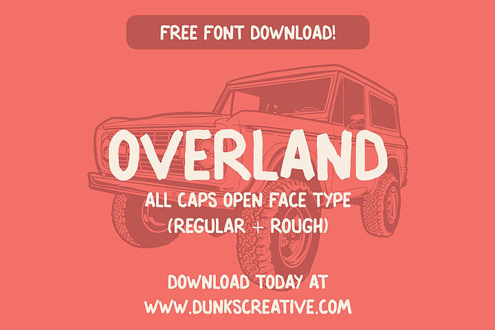 Overland – Free Font