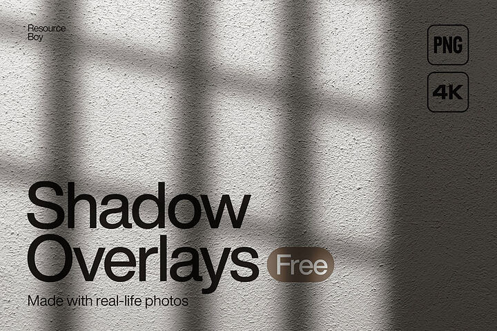 100 Free Shadow Overlays