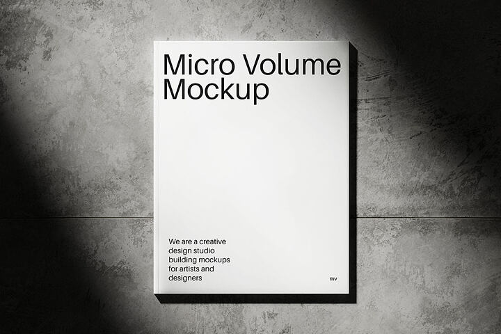 Dark Magazine Cover – Free Mockup