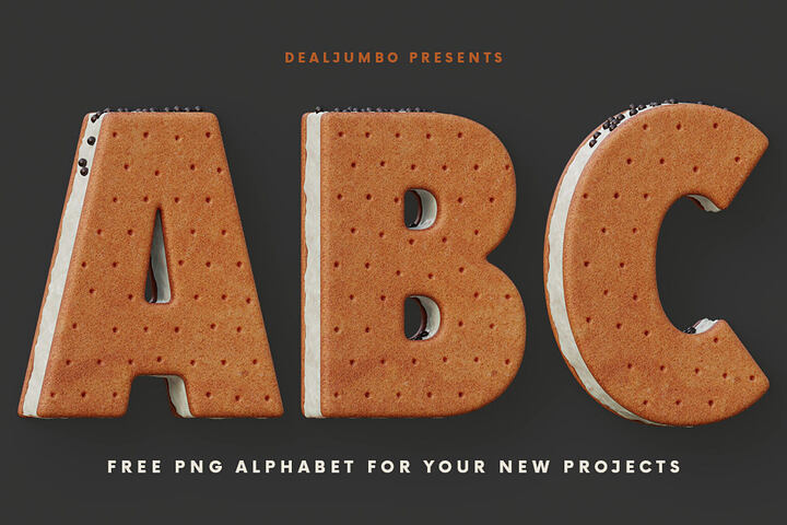 Ice Cream Sandwich – Free PNG Alphabet