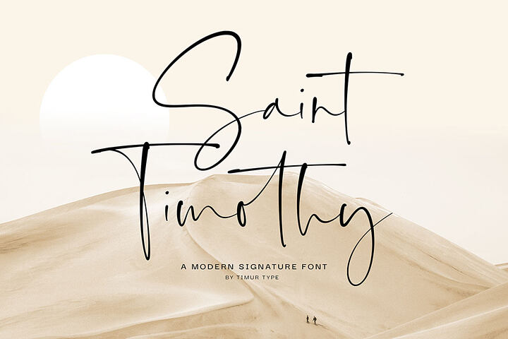 Saint Timothy – Free Font