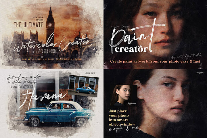 The Ultimate Paint & Watercolor Creator