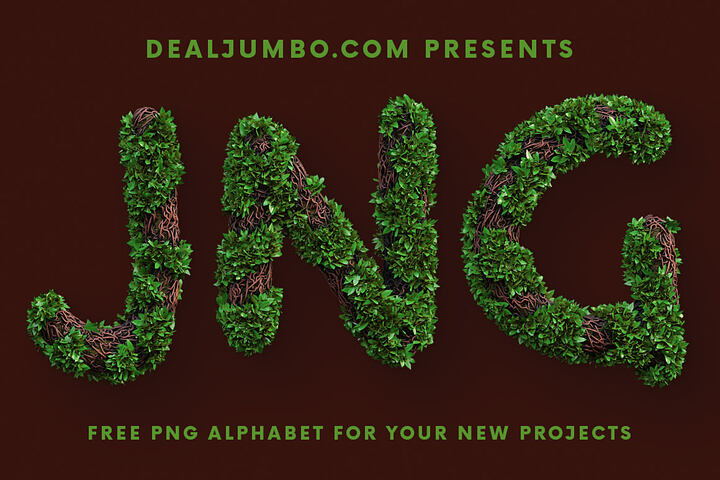 Jungle – Free PNG Alphabet