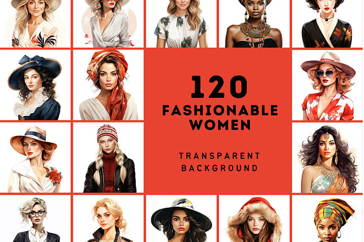 Women of the World – 120 Stock Images