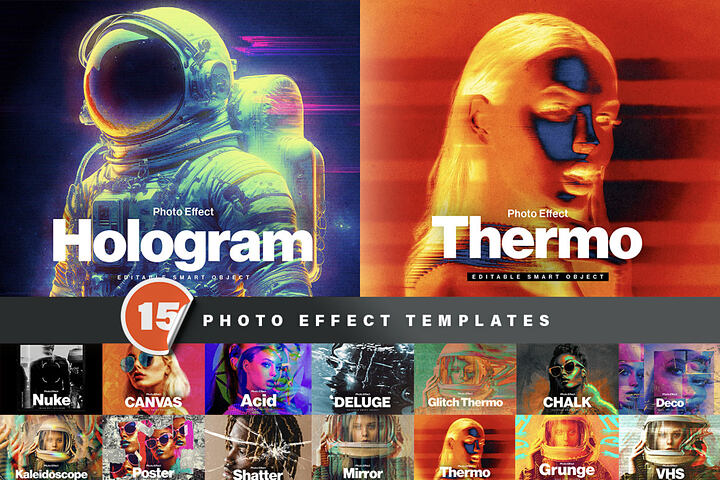 15 Photo Effects Templates