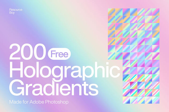 200 Free Holographic Ps Gradients