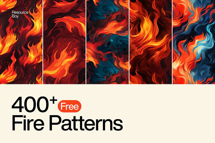 400 Free Fire Illustration Patterns