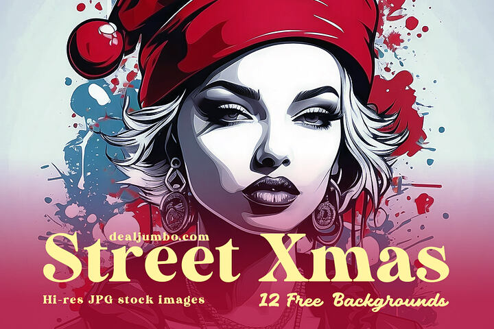12 Free Street Style Christmas Designs