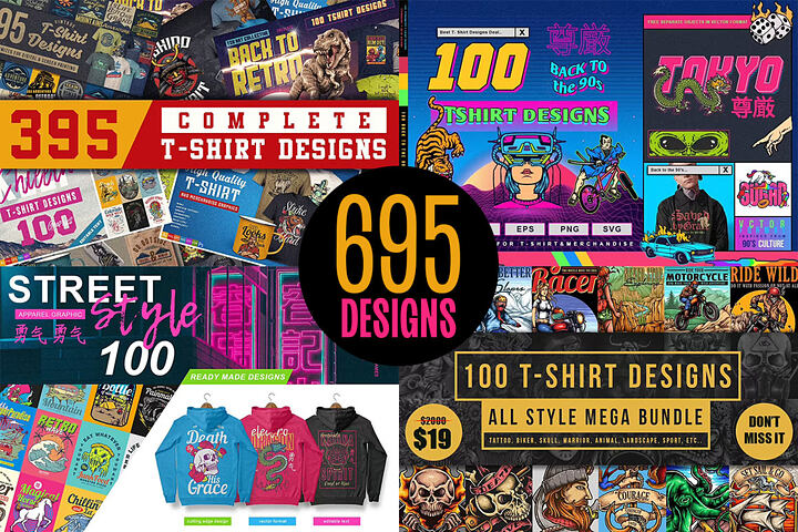 695 Street Style T-Shirt & Poster Designs