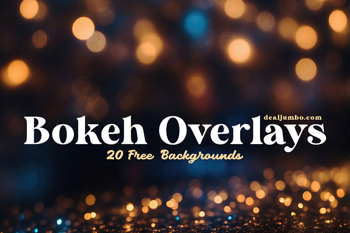 20 Free Bokeh Light Overlay Effects