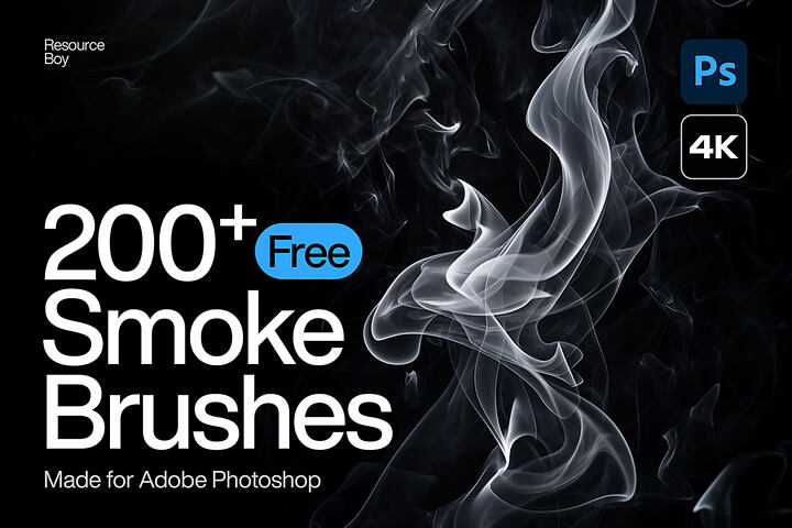 200 Free Smoke Photoshop Brushes