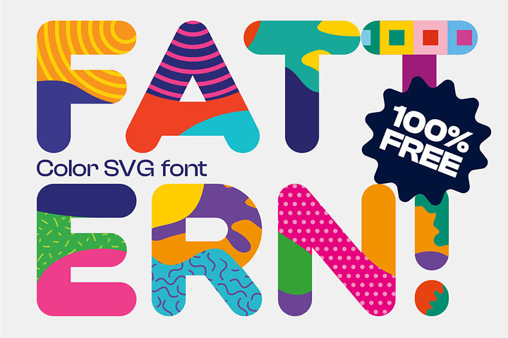 Fattern Color – Free Font