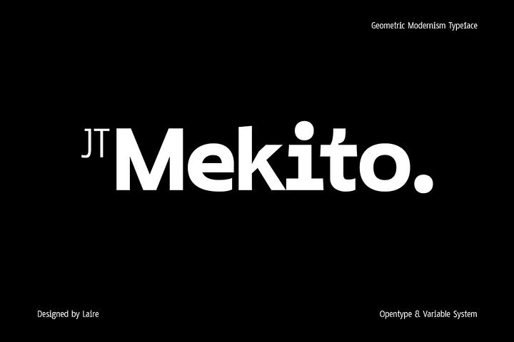 JT Mekito – 63 Fonts Family