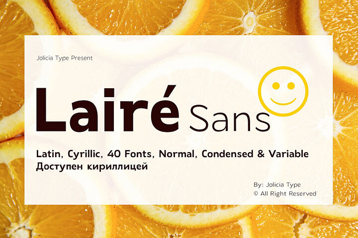 JT Laire Sans – 40 Fonts Family