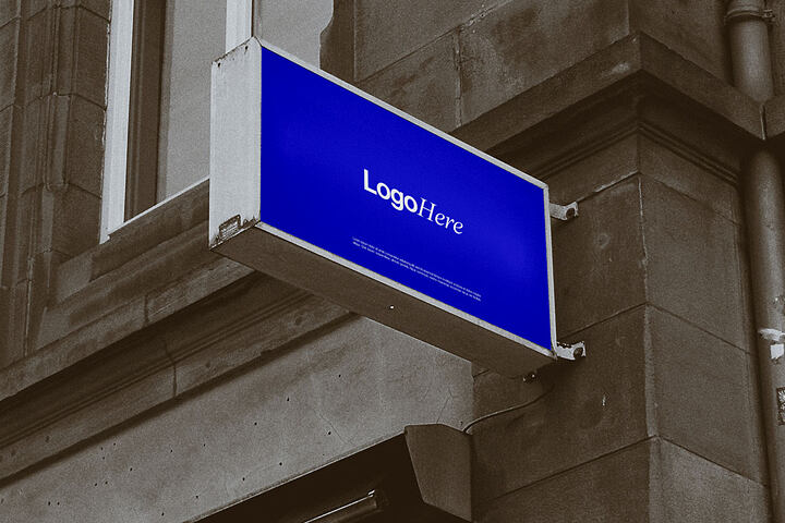 Store Signage – Free Mockup