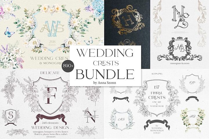 Wedding Crests Bundle