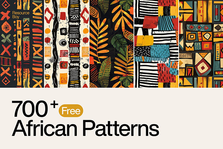 700 Free African Patterns