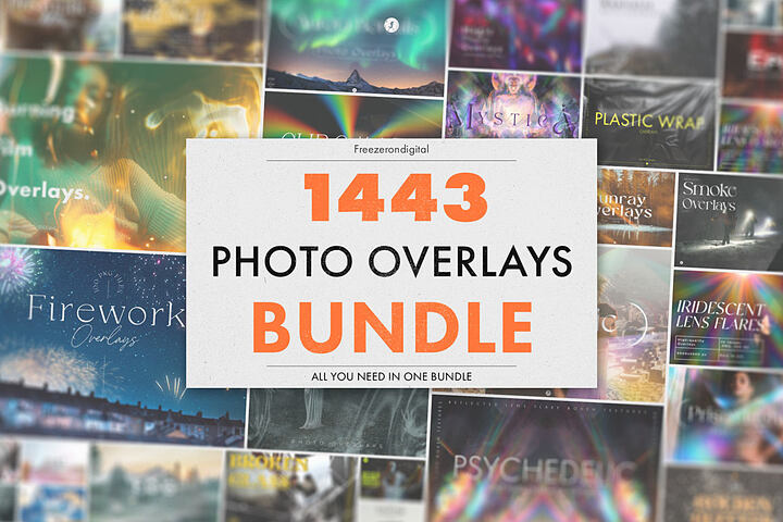 1443 Photo Overlays Bundle