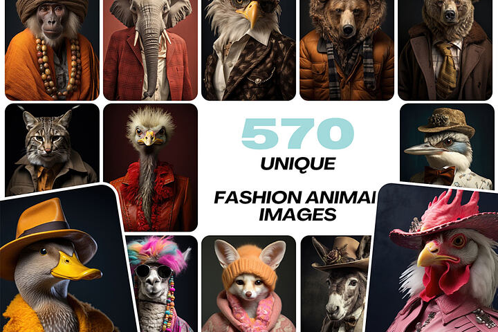 Surreal Animals – 570 Stock Images