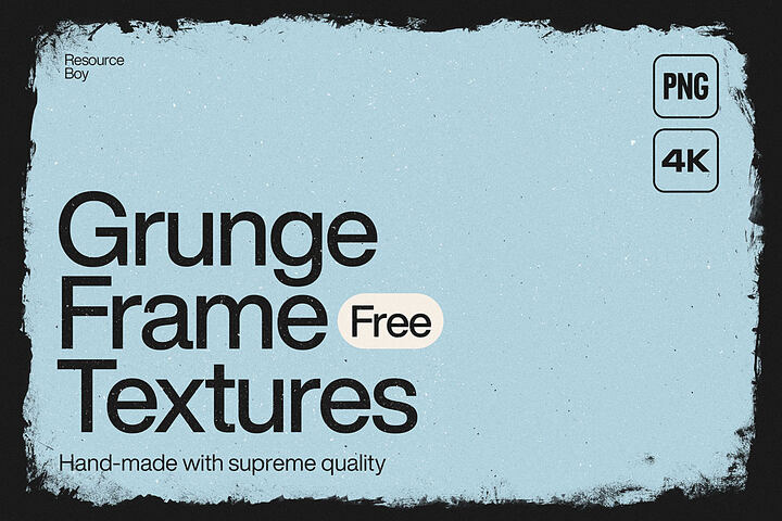 120 Free Grunge Border & Frame Textures