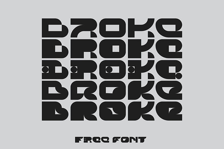 Broke – Free Font
