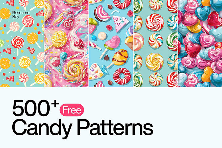 500 Free Candy Patterns