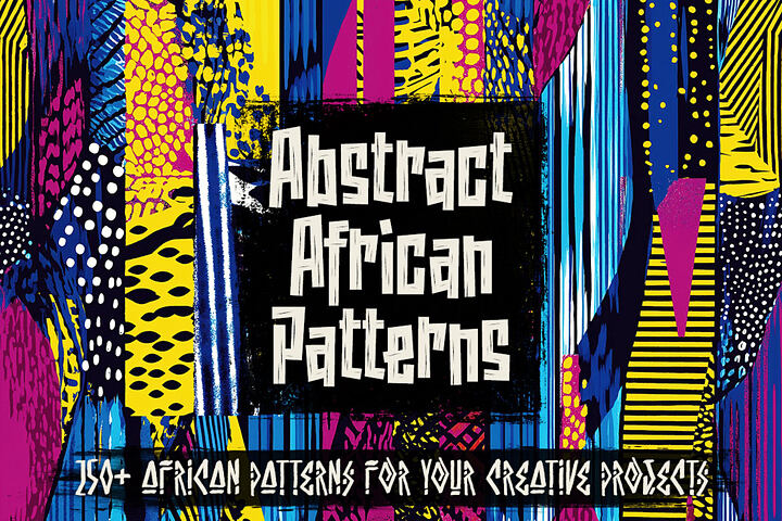 250+ Abstract African Patterns