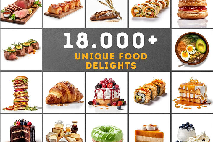 18000 Exquisite Food Images