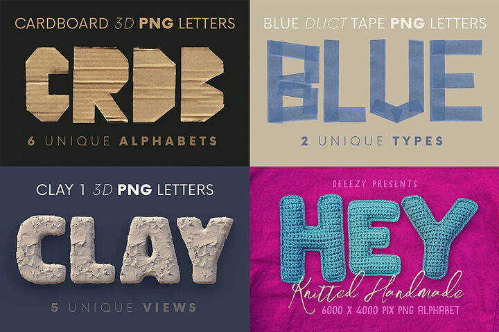 Artistic Alphabets & Shapes