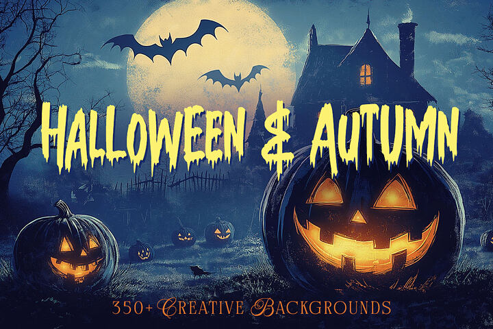 350+ Halloween & Autumn Backgrounds