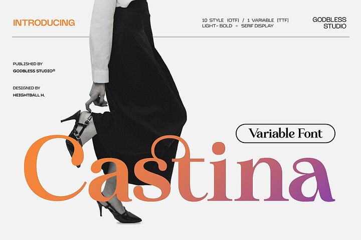 Castina Serif Typeface