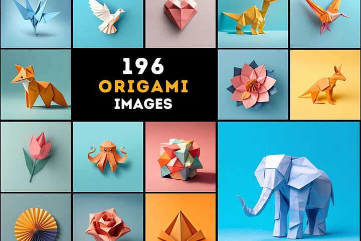 196 Origami Stock Images