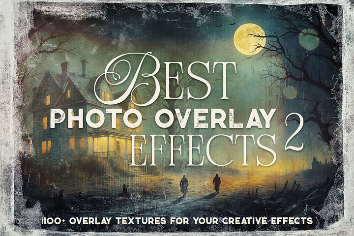 Best Photo Overlays 2 – 1100+ Effects