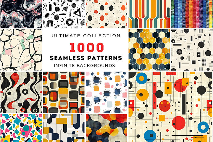 Ultimate Collection – 1000 Seamless Patterns
